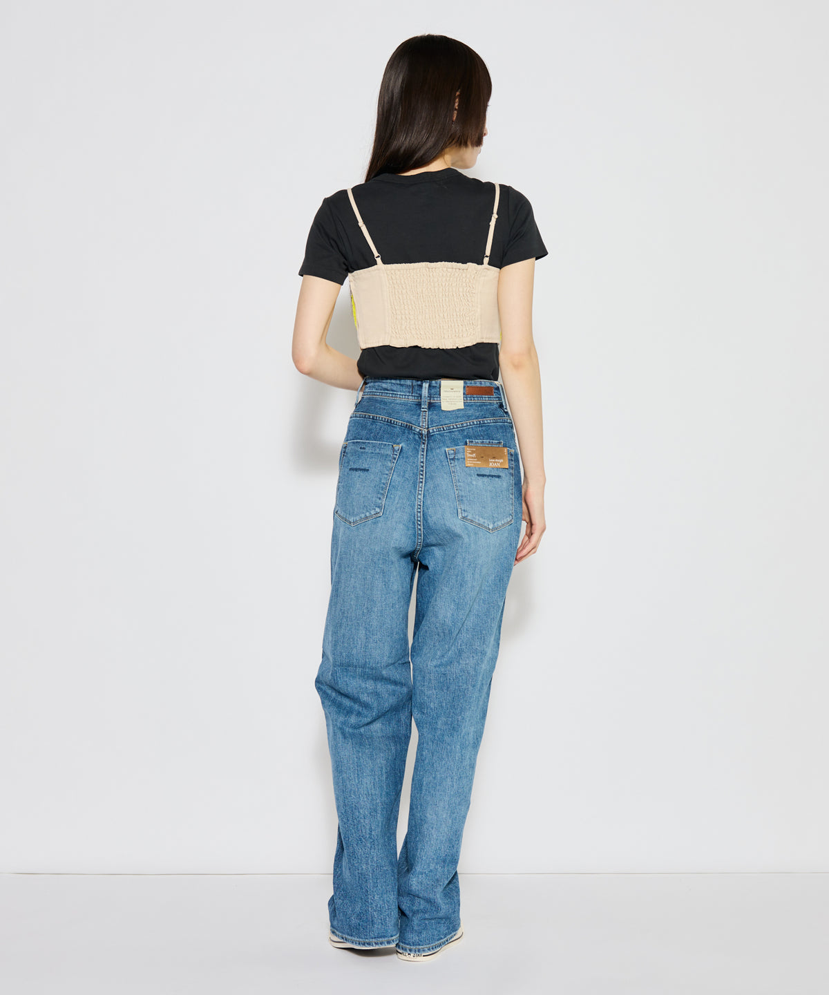【WOMEN】LEIN リングヤーンアリ刺繍ビスチェ