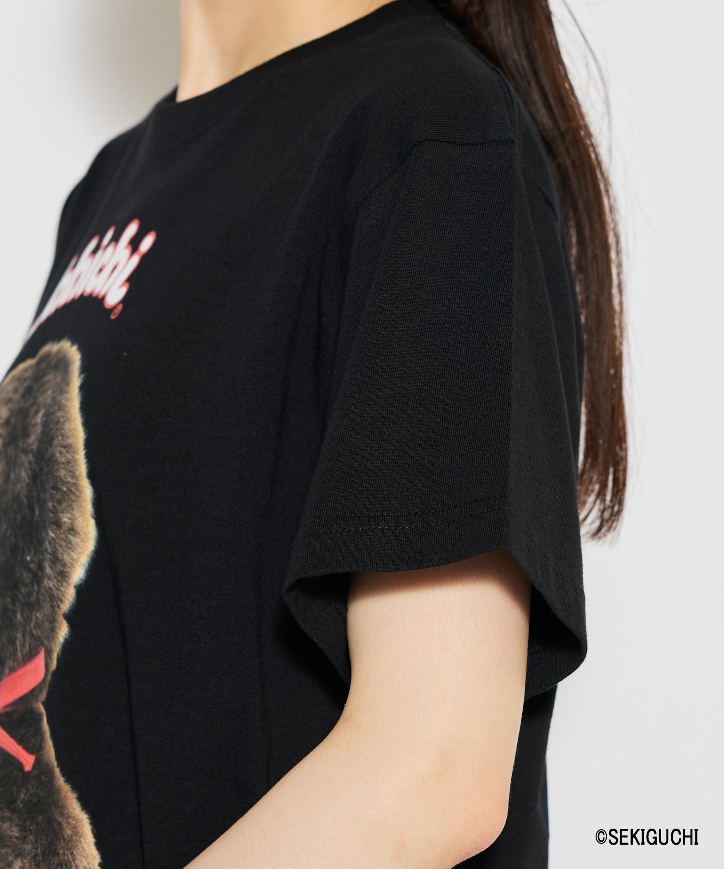 【MEN,WOMEN】モンチッチ BIGプリントTシャツ