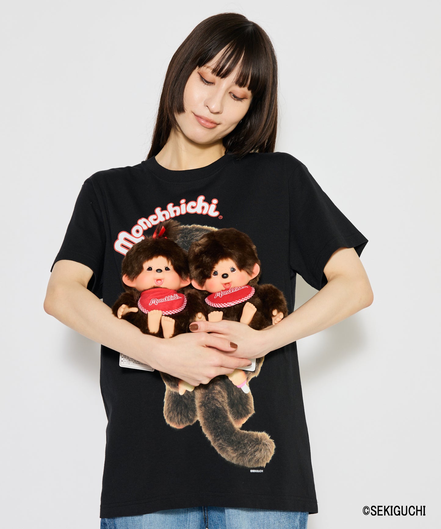【MEN,WOMEN】Monchhichi / スタンダード M ブラウン 男の子