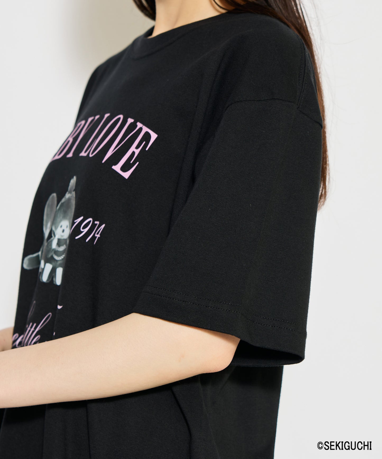 【MEN,WOMEN】モンチッチ デザインプリントTシャツ