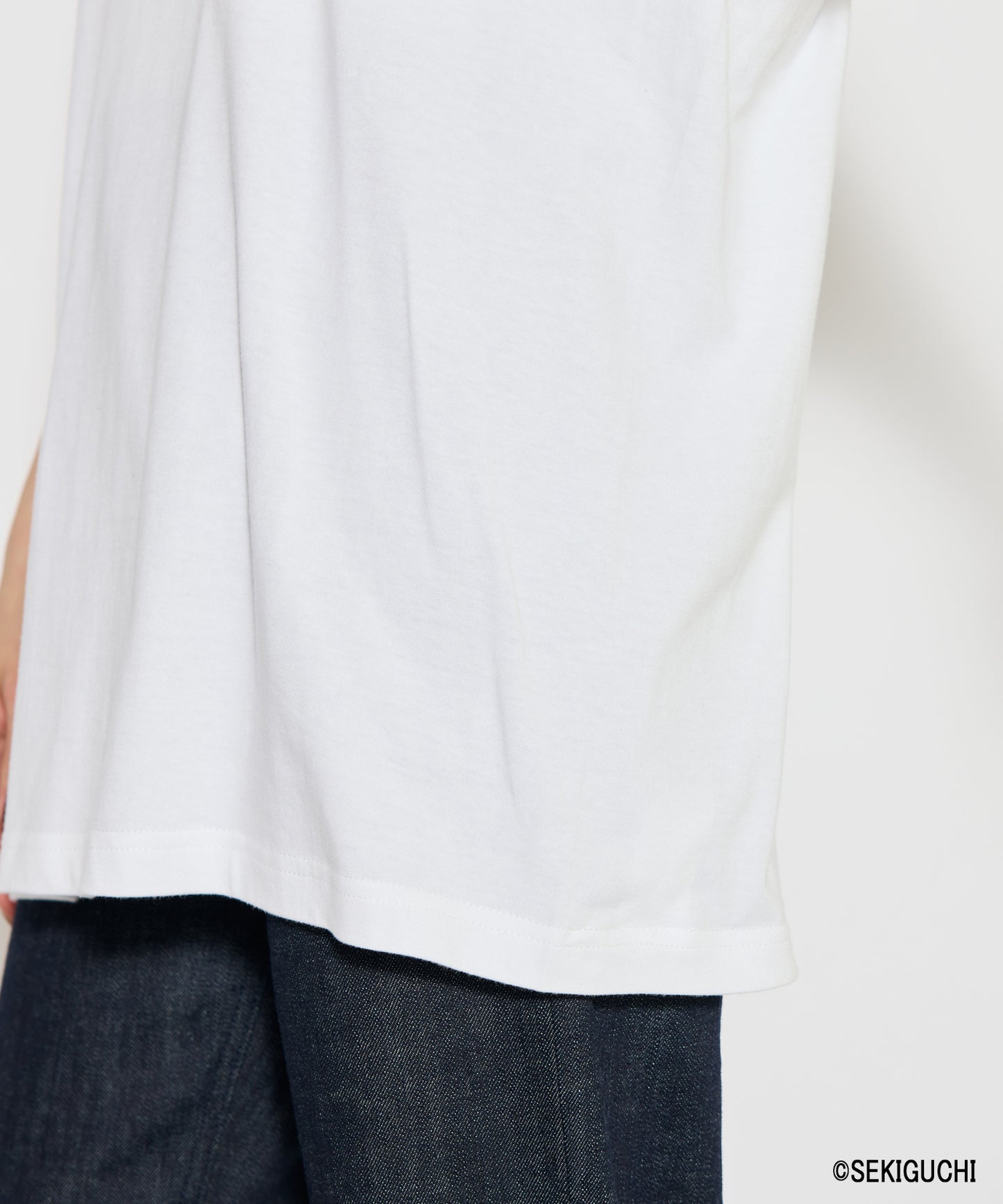 【MEN,WOMEN】モンチッチ ロゴプリントTシャツ