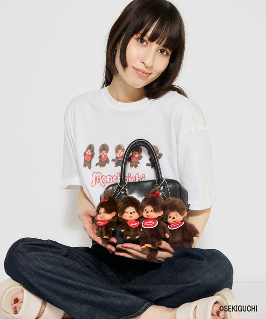 【MEN,WOMEN】Monchhichi / 顔でかモンチッチSS男の子の写真