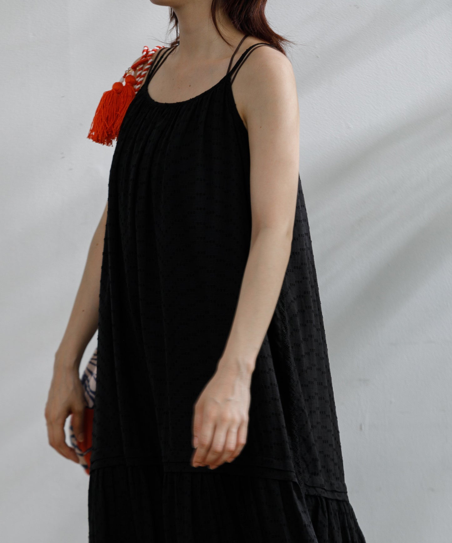 【WOMEN】LEIN / レース切り替えキャミワンピース